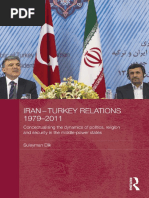 Iran-Turkey Relation, 1979 - 2011