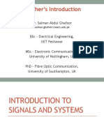 Teacher's Introduction: Dr. Salman Abdul Ghafoor