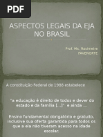 Aspectos Legais Da Eja No Brasil