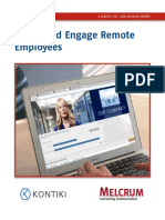 Reach and Engage Remote Employees: A Kontiki, Inc. and Melcrum Report