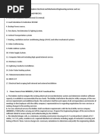 Electrical Design Document