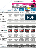 Enigma Pricelist