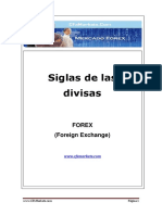 Siglas de Las Divisas