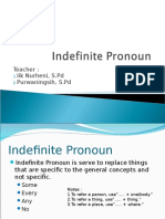 Indefinite Pronoun1