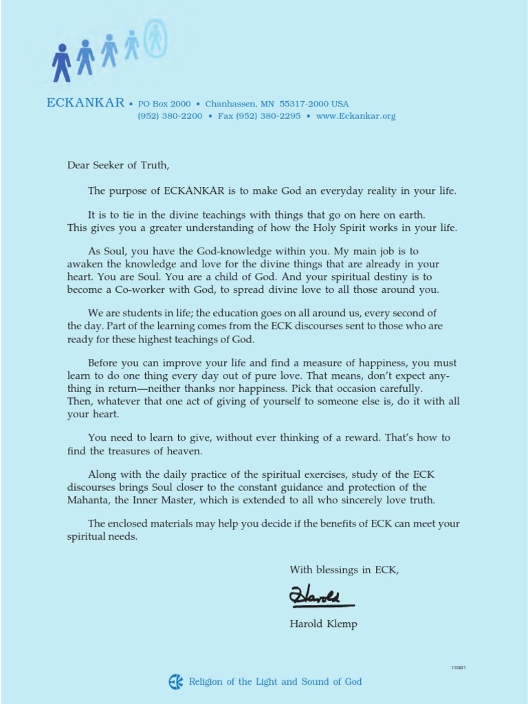 Eckankar Astral Projection Mysticism - 