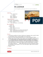 Najbolje Lazanje PDF