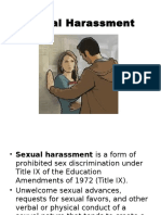 Sexual Harassment Masteral