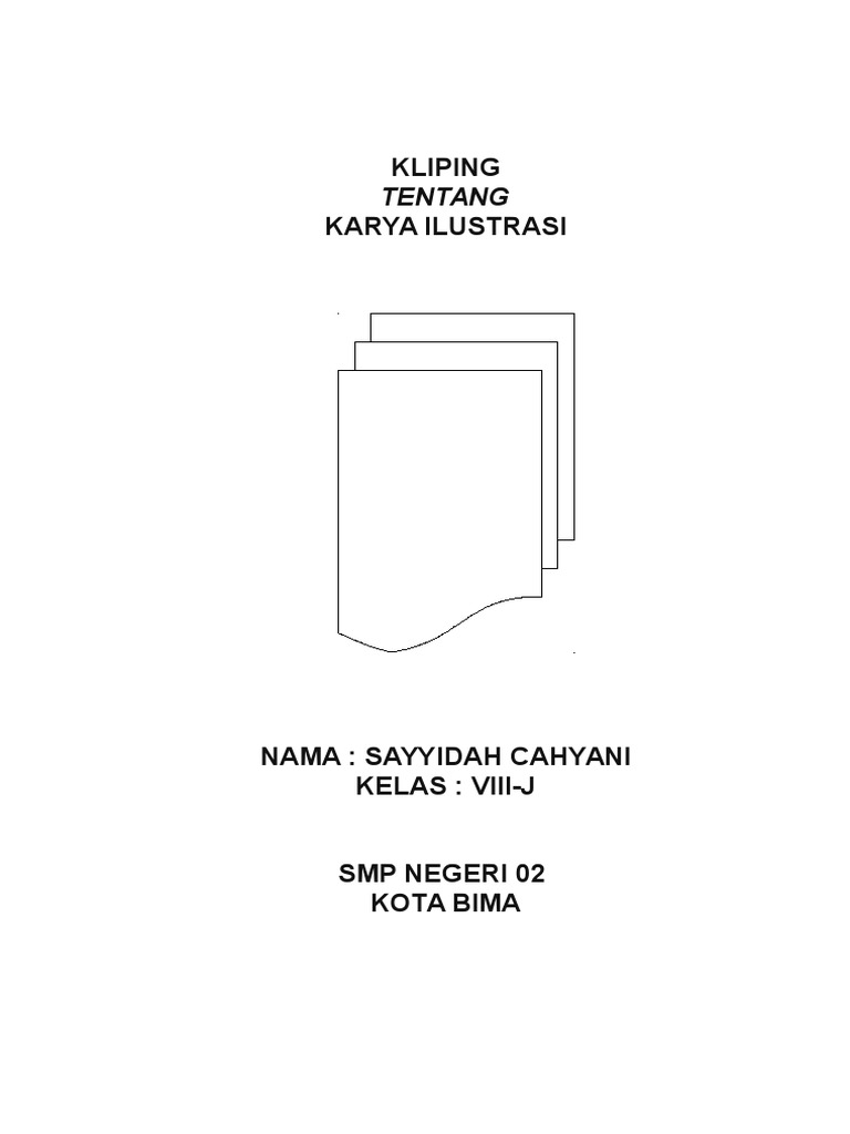 Kliping Karya Ilustrasi