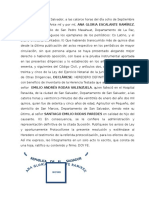 Acta de Resolucion Final de Aceptacion de Herencia