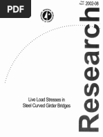Live load stresses in steel curved girder bridges.pdf