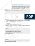 MP Questionário Unidade I: métodos de pesquisa e formas de conhecimento