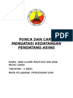 Punca Dan Cara Mengatasi Kedatangan Pendatang Asing