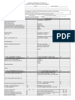 Agricultural Financial Statement - Blank