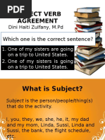 Subject Verb Agreement