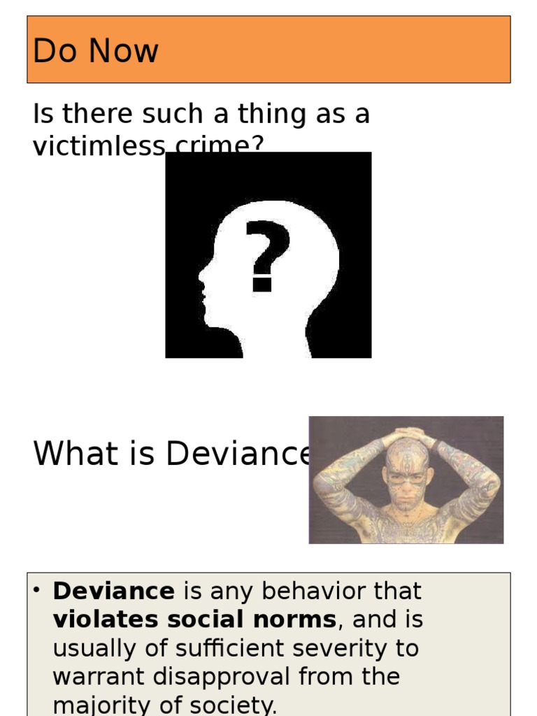 Deviance and Its Social Implications | PDF | Deviance (Sociology ...