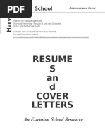 Hes Resume Cover Letter Guide