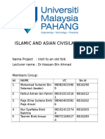 Islamic and Asian Civisilations 1