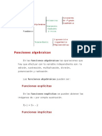 Clasificación de Funciones