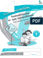 Cuadernillo1 Comunicacion 2do Trimestre 2do Grado