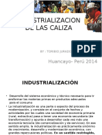 Industrializacion de Las Caliza