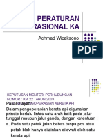 Peraturan Operasional Ka: Achmad Wicaksono