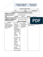 Matriz de Problemas Causa y Efecto