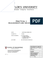 Measurements and Uncertainty