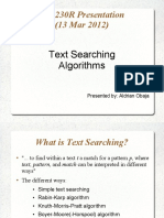 Aldrian Text Searching