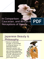 In Comparison: Japanese, Caucasian, and African American Perceptions of Beauty