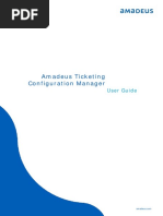 Amadeus Ticketing Configuration Manager User Guide