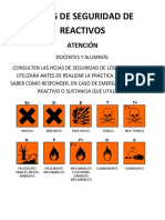 Fichas de Seguridad -reactivos