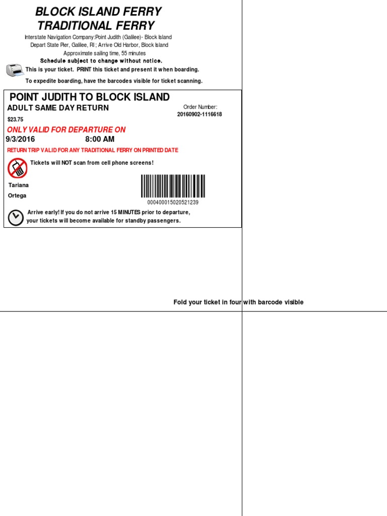 Ticket PDF | PDF