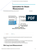 Density Compensation For Steam Drum Level Measurement - Integrated Systems