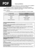 Géneros Periodísticos