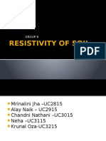 Resistivity of Soil