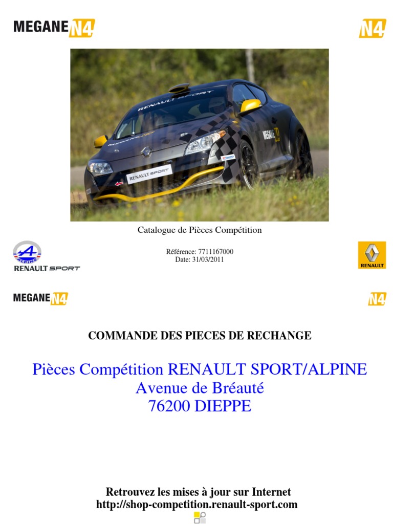 Renault Megane N4, PDF, Renault