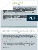 Cuadratura de Gauss Diapositivas