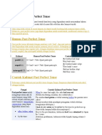 Pengertian Past Perfect Tense