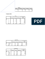 Frequency Table: Statistics