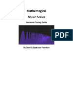 Derrick Scott Van Heerden - Mathemagical Music Scales, 2013