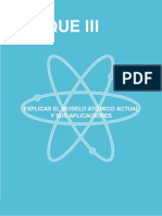 Modelo atómico actual y sus aplicaciones