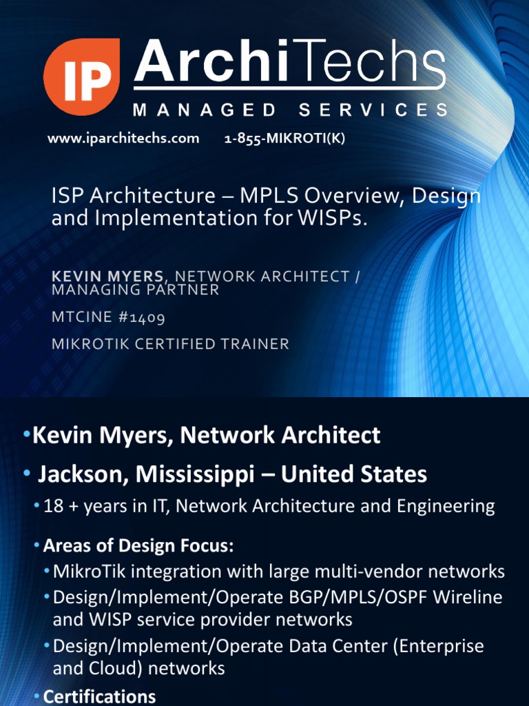 MPLS Design and Implementation for WISPs | PDF | Business | Computers