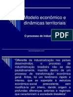 Processo de Industrialização Brasileira