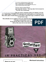 Rolleiflex T Manual
