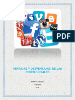 Ventajas y Desventajas de Las Redes Sociales