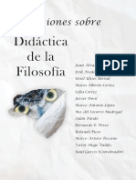 Reflexiones Sobre Didáctica de La Filosofía PDF