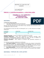 Calcul de Coûts S3