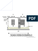 Vivienda en Desarrollo Fachada