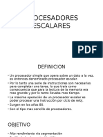 Procesadores Escalares