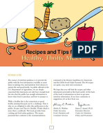 (eBook - Health - Nutrition) Recipies and Tips for Healthy and Thrifty Meals